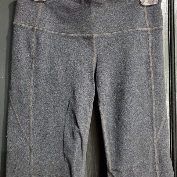 Athleta Grey Flared Leggings - Size MP - Picture 3 of 6
